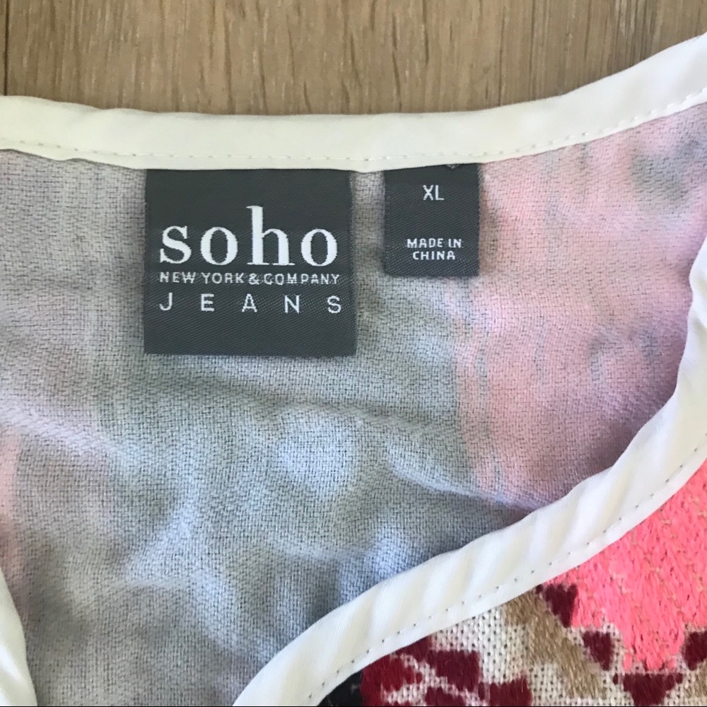 Aztec Pattern Blazer - image 2